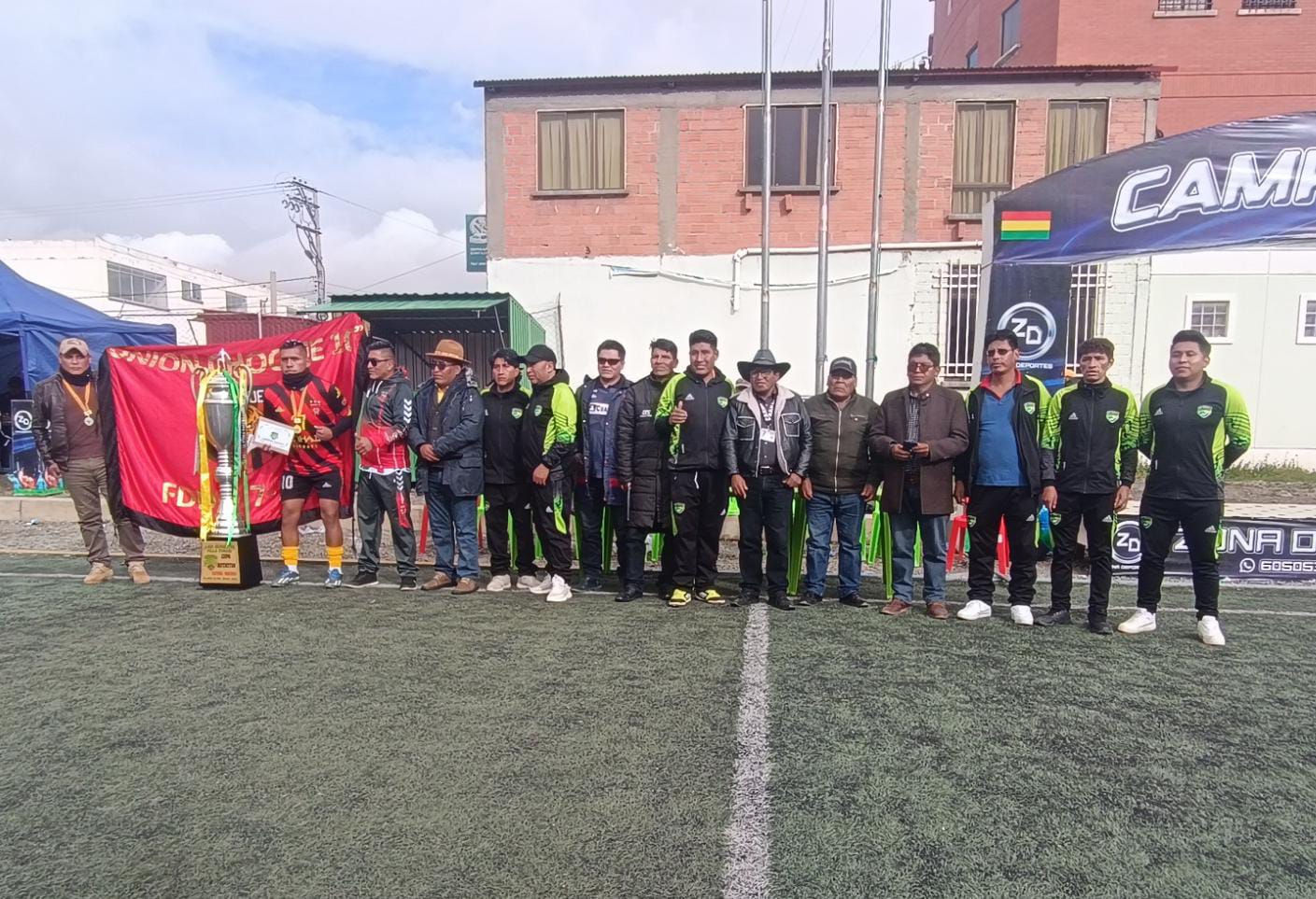 NotiCosas en la Gran Final de la Liga Deportiva VILLA TUNARI, Felicitaciones a toda su Directiva, vamos Quijotes!!!!!!