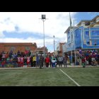 Inicio de la Final del torneo 2019 de la Liga Deportiva ROSAS PAMPA, el Presidente de la Liga junto a su Directorio!!!!!!!!